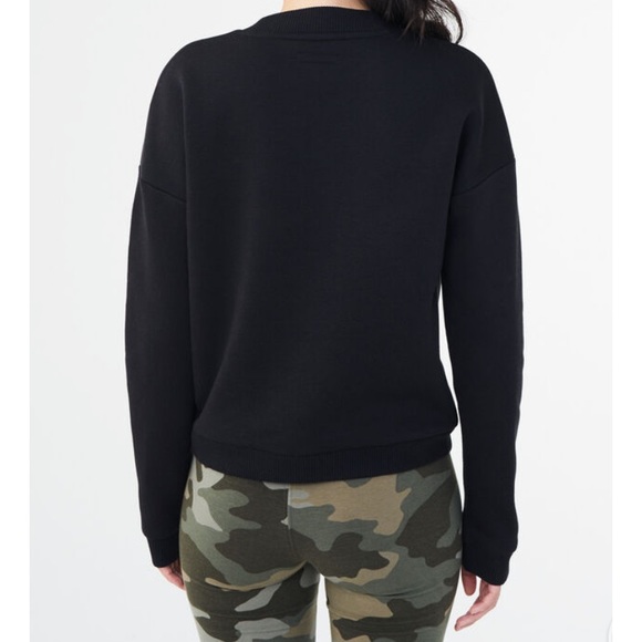 Aeropostale Block Logo Crew SweatShirt Pullover Size Large - Picture 4 of 5